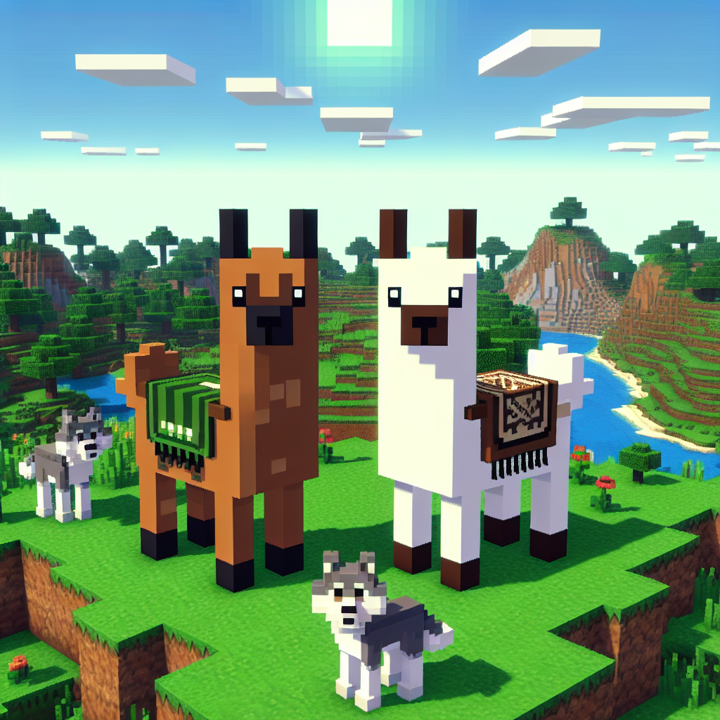 Unleashing the Potential of Minecraft Llamas: A Guide to Breeding, Taming, and Riding